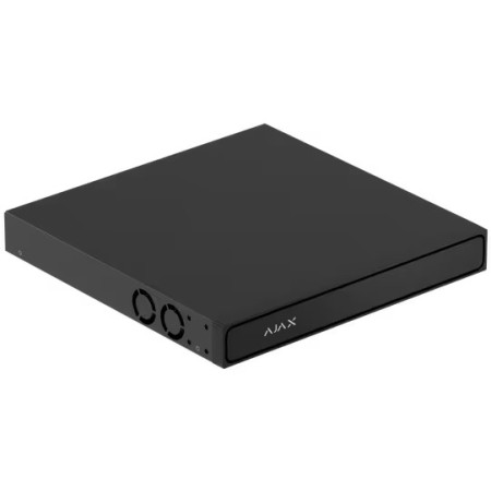 Мережевий 16-канальний відеореєстратор із розʼємом HDMI 4K Ajax NVR H2D16PAC (Black)