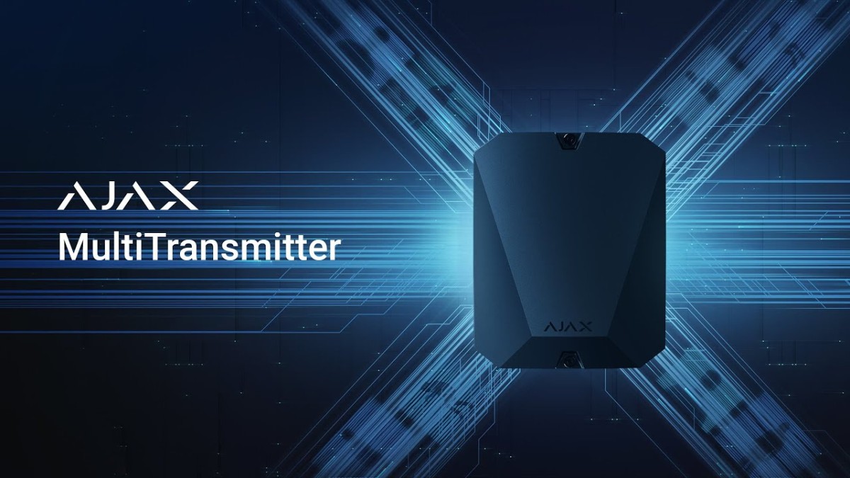 Антисаботах у Бездротовий модуль для інтеграції сторонніх пристроїв Ajax Superior MultiTransmitter G3 Jeweller (Black) (135261.62.BL1)