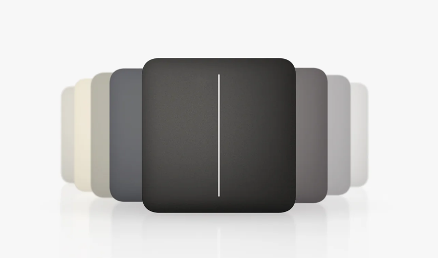 Кольори Кнопка для димерного вимикача Ajax SoloButton (Dimmer) (Білий)