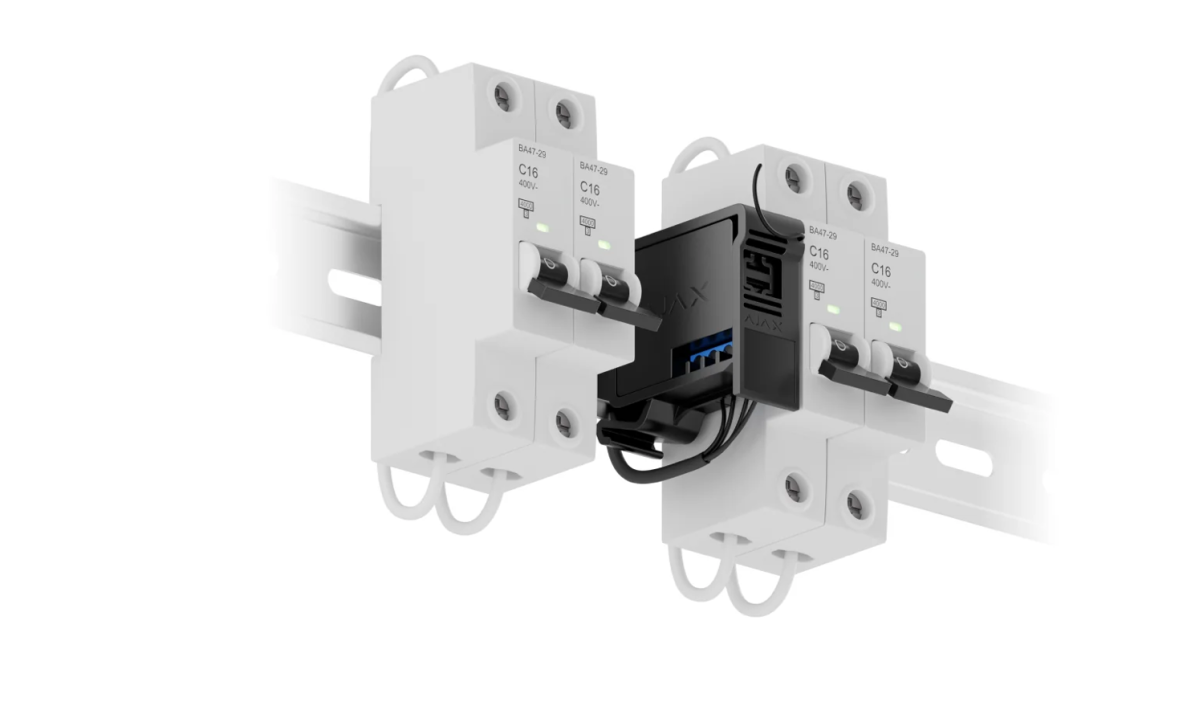 Робоча температура у Тримач для фіксації Relay/WallSwitch на DIN-рейці Ajax DIN Holder (Black)