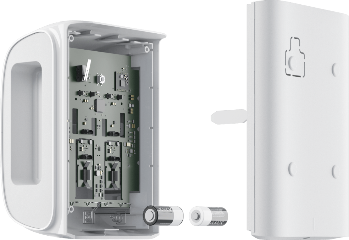 battery dual curtain outdoor