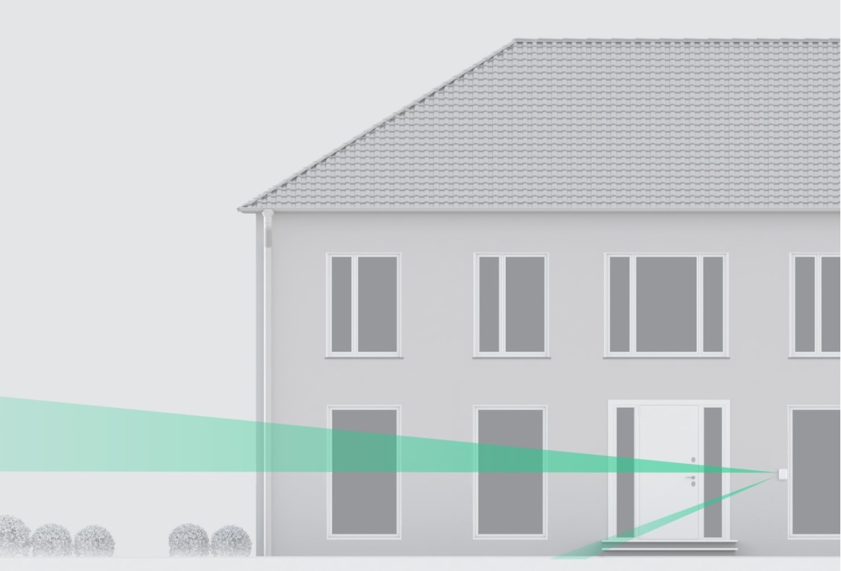 dual curtain outdoor sensor