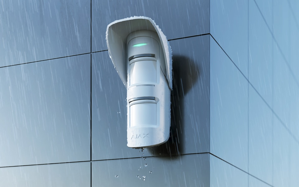 hood rain motion protect outdoor