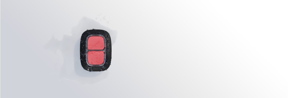 waterproof ajax double button