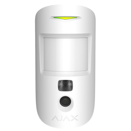 Бездротовий датчик руху Ajax MotionCam PhOD (White)