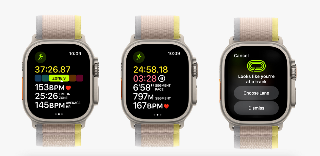 Тренування в Apple Watch Ultra