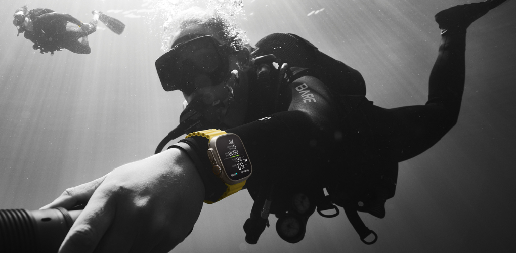 Глибиномір в Apple Watch Ultra