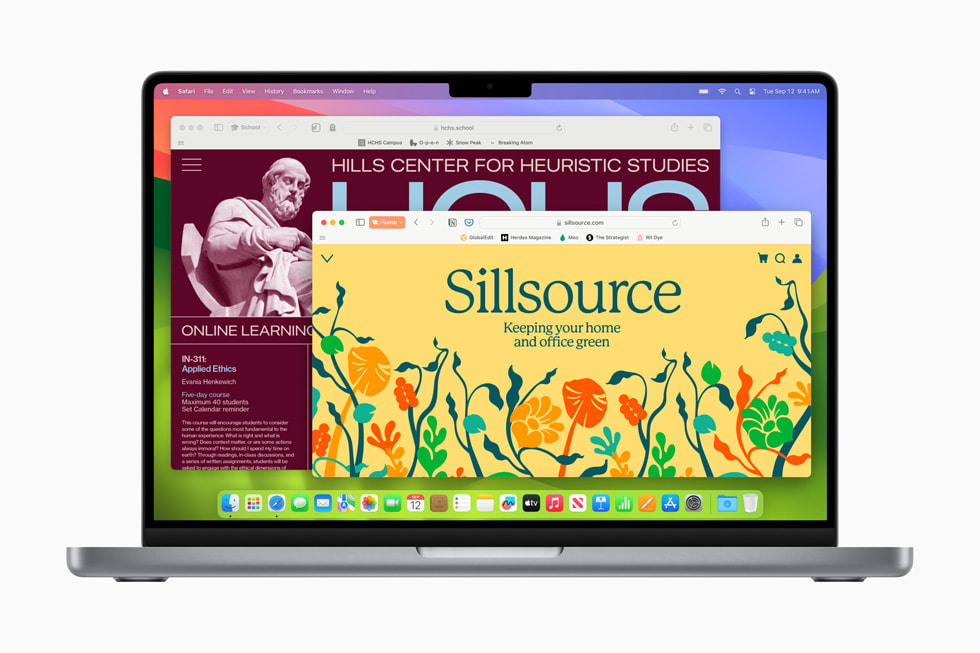 macOS Sonoma general motion