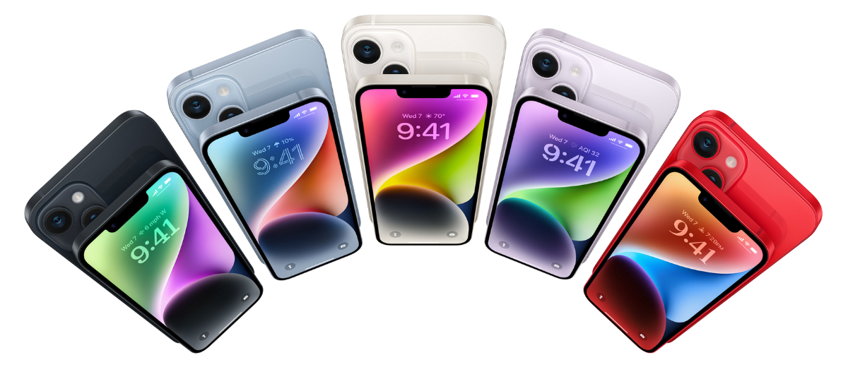всі кольори iphone 14 plus