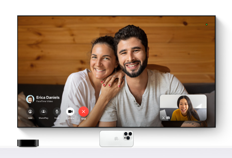facetime call tvOS17