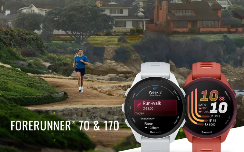 Garmin представила смартгодинники Forerunner 70 та Forerunner 170: що нового та чи варто оновлюватися?