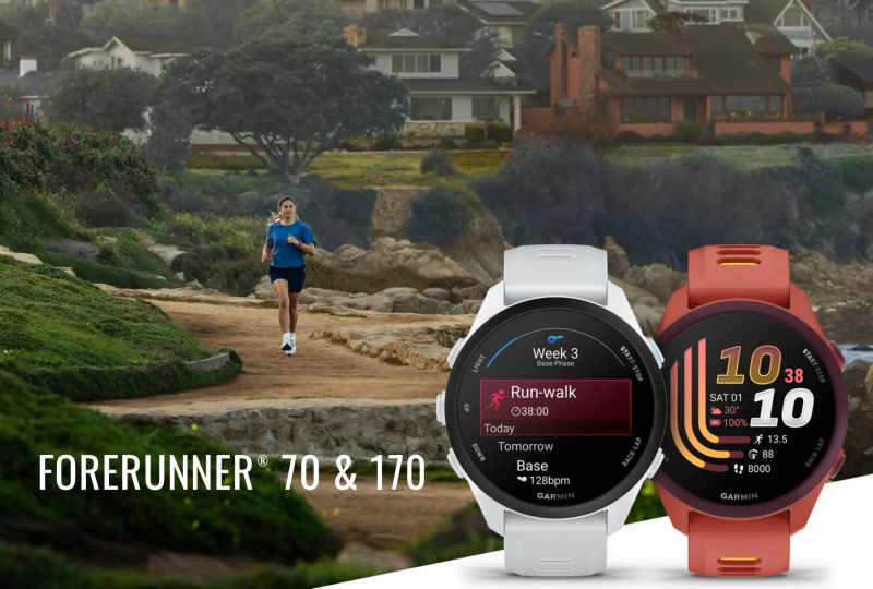 Garmin представила смартгодинники Forerunner 70 та Forerunner 170: що нового та чи варто оновлюватися?