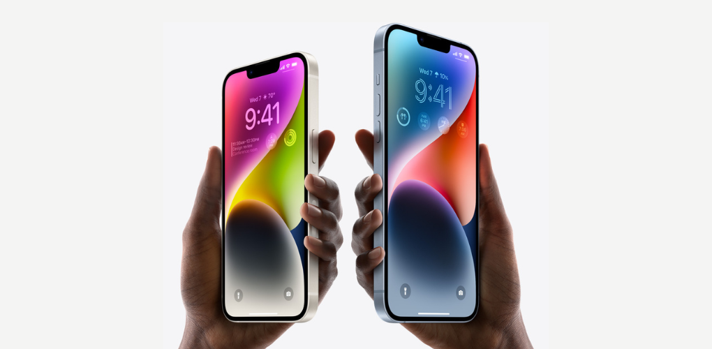 порівняння iPhone 14 та 13
