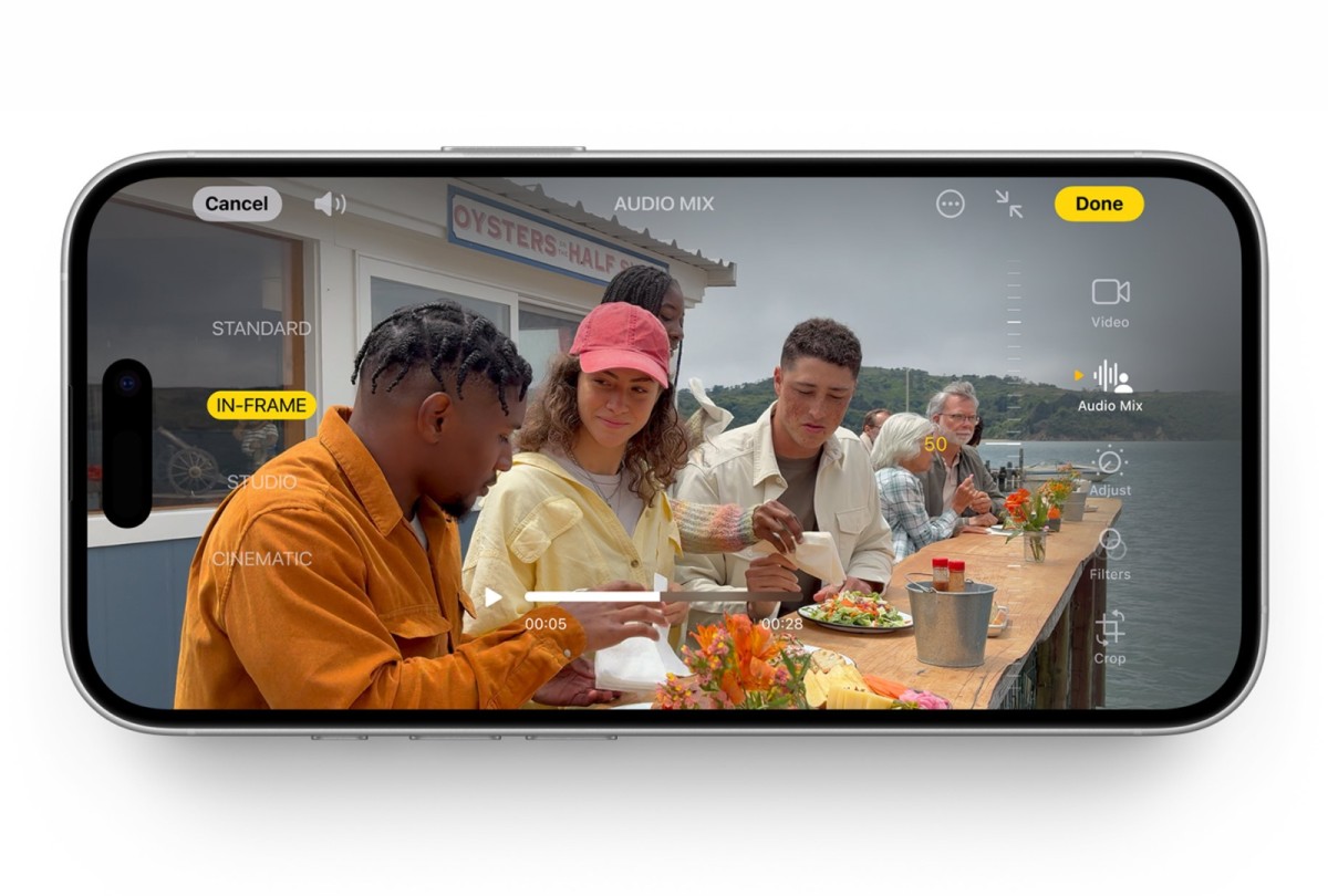 Інтерфейс iPhone 16 з функцією Camera Control