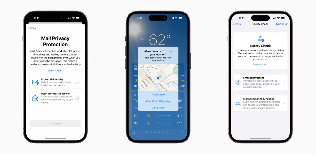 Як захищати свої дані у 2023 році? Поради від Apple
