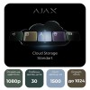 Хмарне сховище Ajax Cloud Storage Standart на 6 місяців (Глибина архіву 30 днів (1500 хвилин), 1 камера)