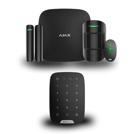 Комплект сигналізації Ajax StarterKit 2 + KeyPad (Black)
