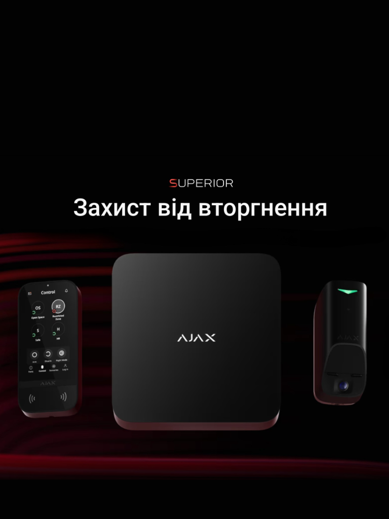 Перша у світі бездротова систему Ajax класу Grade 3&nbsp;