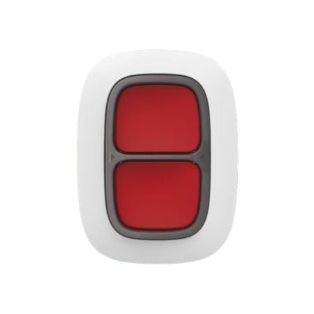 Бездротова екстрена кнопка Ajax Superior DoubleButton G3 Jeweller (White) (138642.79.WH1)