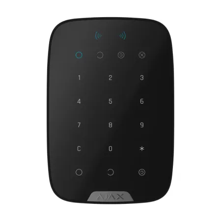 Бездротова сенсорна клавіатура Ajax Superior KeyPad Plus G3 Jeweller (Black) (139675.83.BL1)