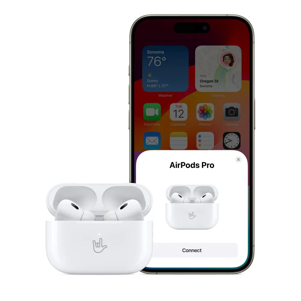 Бездротові навушники Apple AirPods Pro 2nd generation with MagSafe Бездротові навушники Apple AirPods Pro 2nd generation with MagSafe