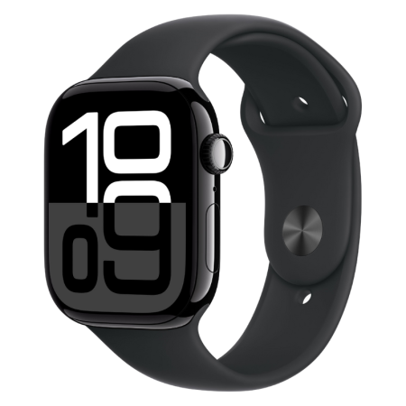 Вживані Apple Watch Series 10 46mm Jet Black Aluminum Case with Black Sport Band (MWWQ3) A  у Чернівцях