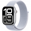 Apple Watch Series 10 46mm Silver Aluminum Case with Blue Cloud Sport Loop (MWWN3) у Києві