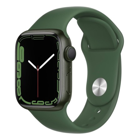 Apple Watch Series 7 41mm Green Aluminum Case with Clover Sport Band  у Львові