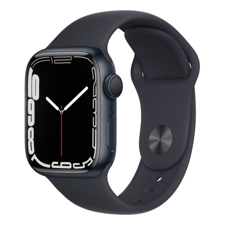 Apple Watch Series 7 41mm Midnight Aluminum Case with Midnight Sport Band  у Чернігові