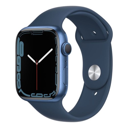 Apple Watch Series 7 45mm Blue Aluminum Case with Abyss Blue Sport Band  у Львові