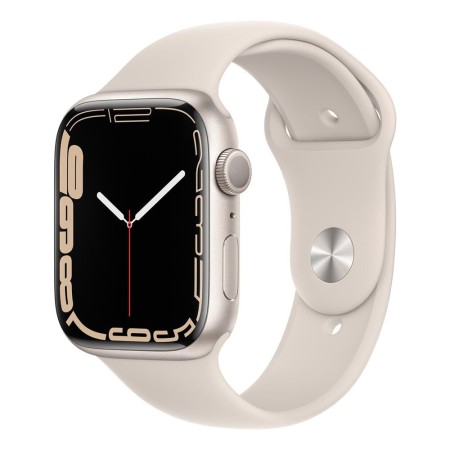 Apple Watch Series 7 45mm Starlight Aluminum Case with Starlight Sport Band  в Ужгороді