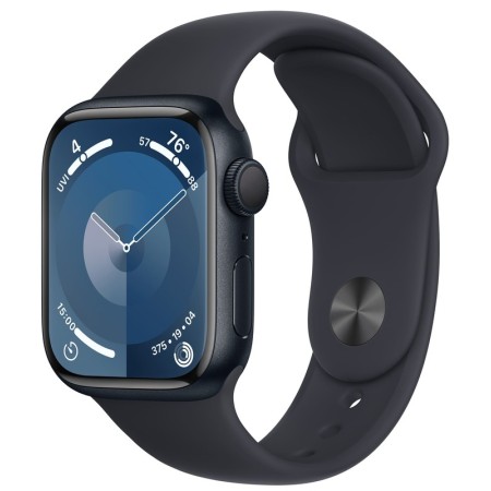 Apple Watch Series 9 41mm Midnight Aluminum Case with Midnight Sport Band - S/M  у Львові