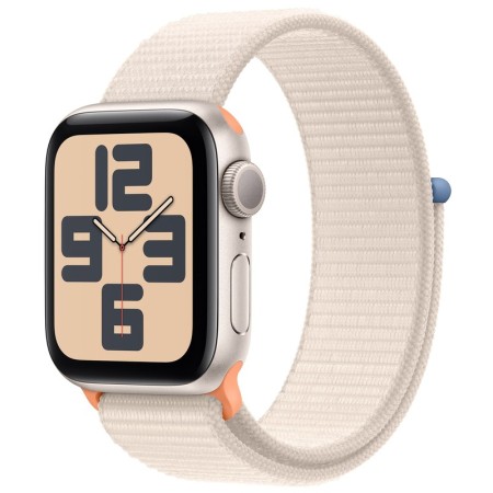 Apple Watch SE 2 2023 44mm Starlight Aluminum Case with Starlight Sport Loop  у Львові