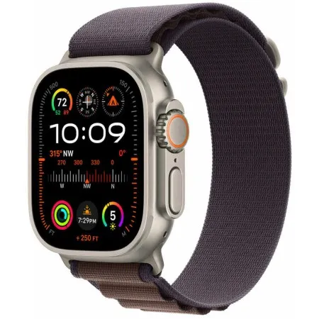 Apple Watch Ultra 2 49mm Natural Titanium Case with Indigo Alpine Loop - Large (MREW3UL/A)  в Одесі