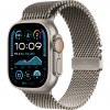 Apple Watch Ultra 2 49mm Natural Titanium Case with Natural Titanium Milanese Loop - M (MX5R3)