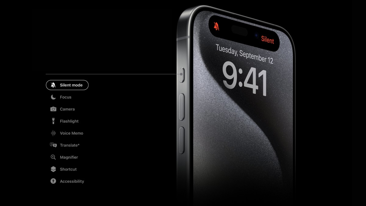 button iPhone 15 Pro