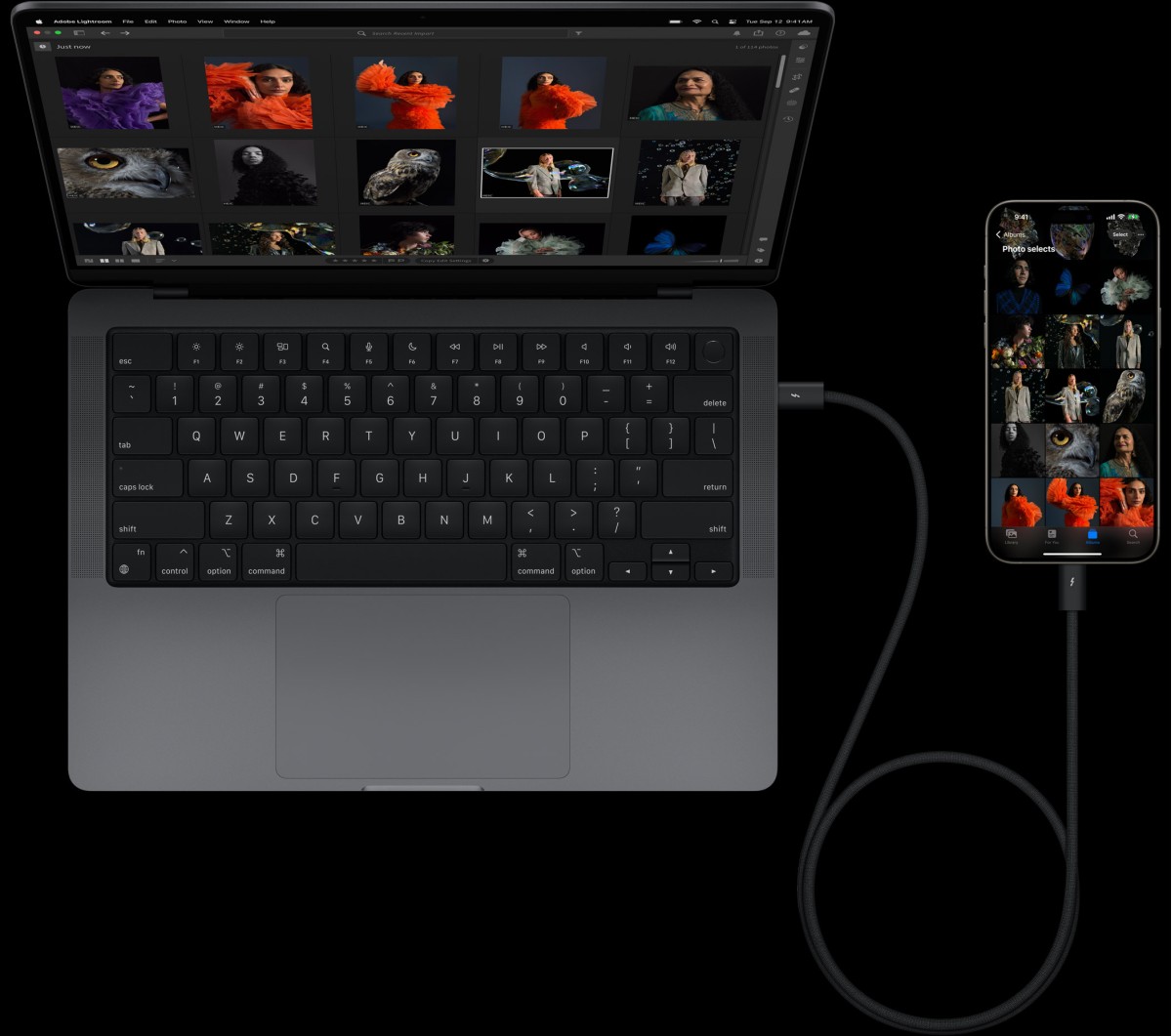 usb-c iPhone 15 Pro