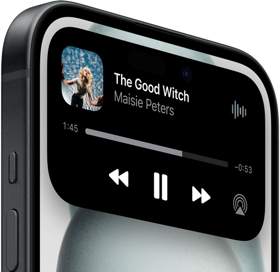 iPhone 15 dynamic island