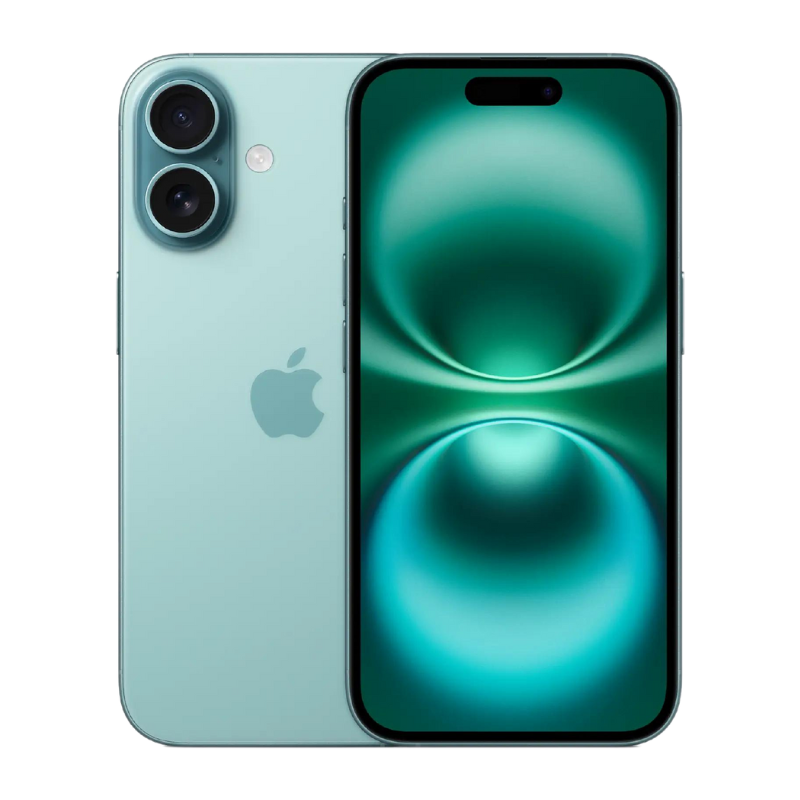 Apple iPhone 16 у кольорі Teal