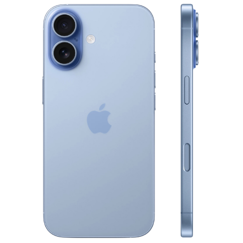 Apple iPhone 17 у кольорі Mist Blue