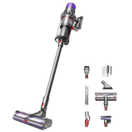 Бездротовий пилосос Dyson Outsize+ Nickel (448114-01) US