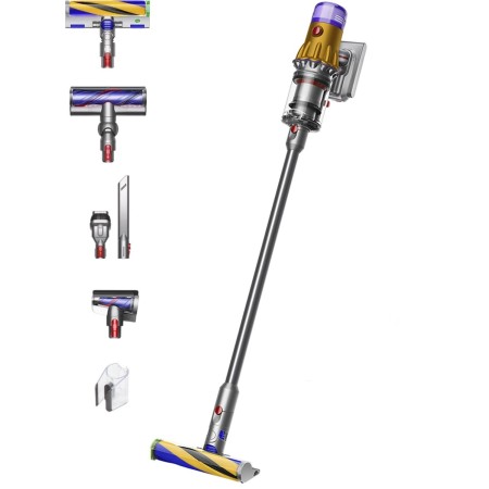 Бездротовий пилосос Dyson V12 Detect Slim - Yellow/Nickel (447625-01)