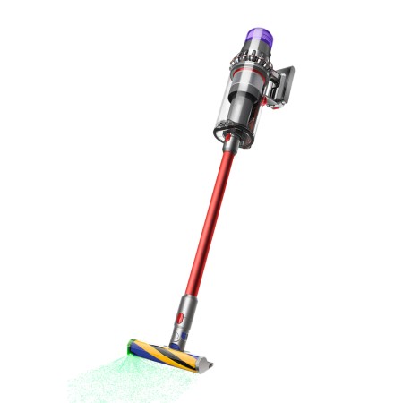 Бездротовий пилосос Dyson Outsize+ Vacuum Nickel/Red (394430-01)