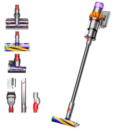 Бездротовий пилосос Dyson V15 Detect Absolute 2022 Silver (394451-01)