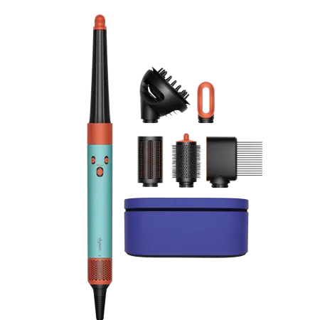 Стайлер для кучерявого волосся Dyson Airwrap i.d. Multi-Styler and Dryer Curly to Coily - Ceramic Patina/Topaz (533736-01) EU