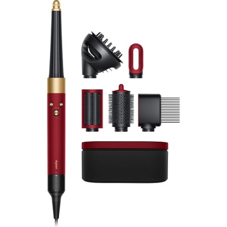 Стайлер для кучерявого волосся Dyson Airwrap i.d. Multi-Styler and Dryer Curly to Coily - Red Velvet/Gold (596928-01) EU