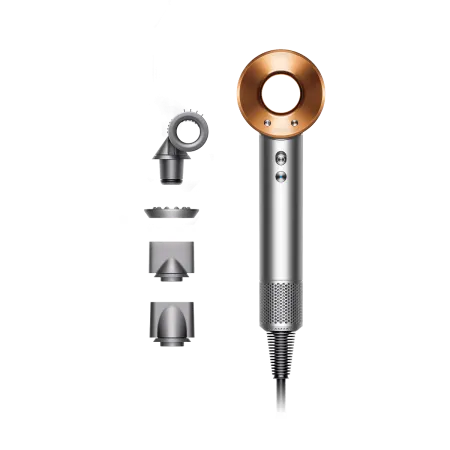 Фен Dyson HD15 Supersonic Bright Nickel/Bright Copper (438984-01)