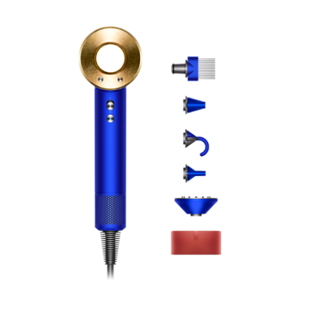 Фен Dyson HD07 Supersonic 23.75K Blue/Gold (389910-01)