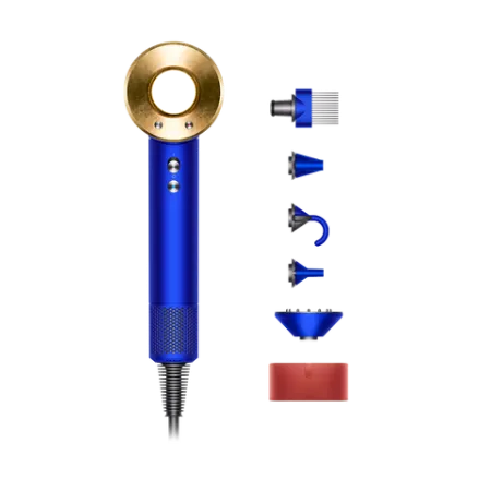Фен Dyson HD07 Supersonic 23.75K Blue/Gold (389910-01)