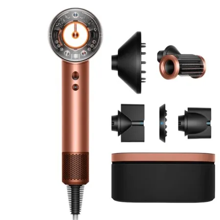 Фен Dyson Supersonic HD16 Nural Straight+Wavy - Amber Silk (143644-01)